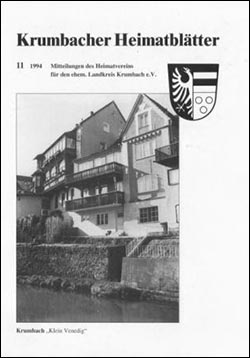 Krumbacher Heimatblätter Nr. 11